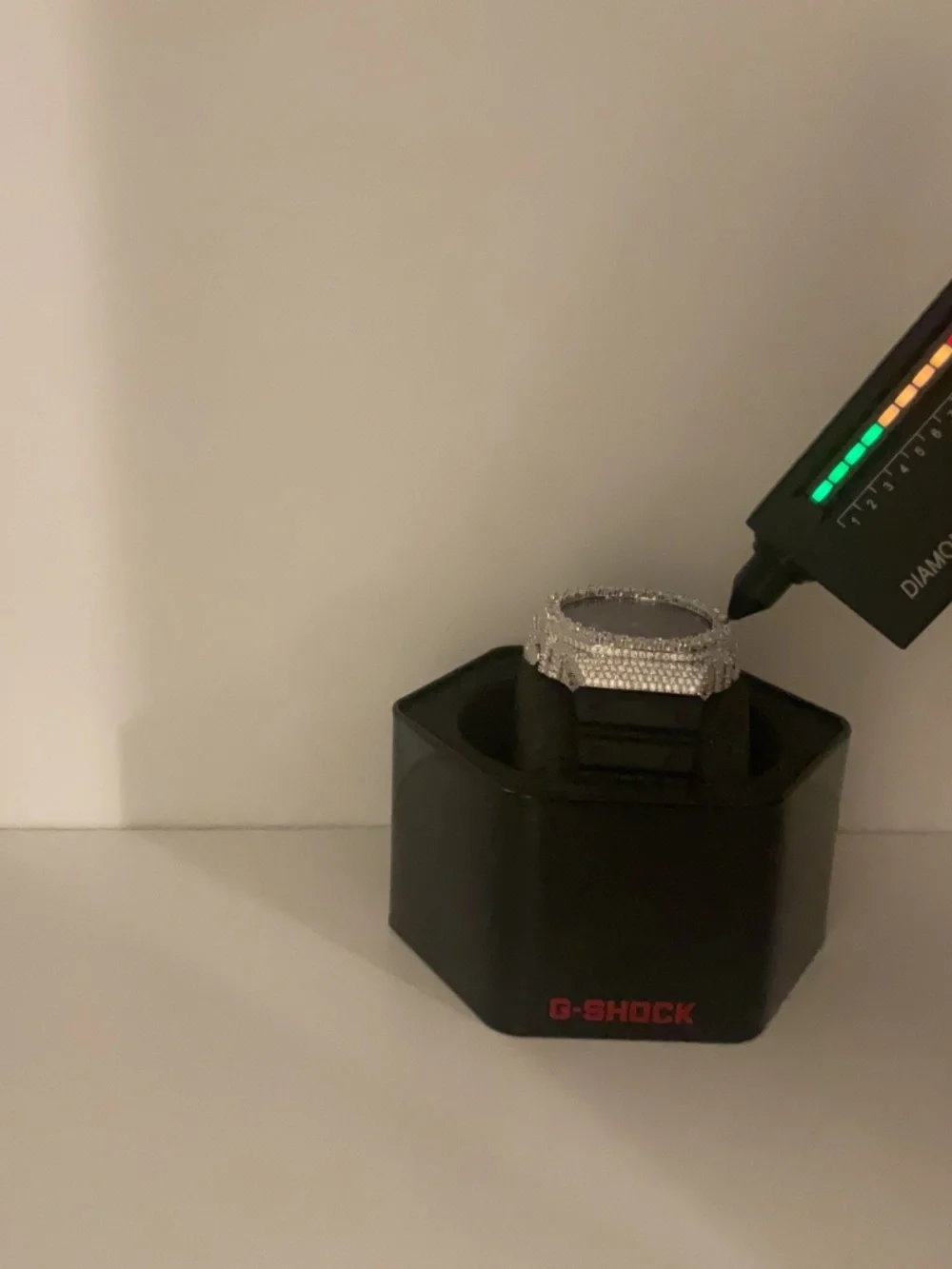 Custom Bezel Moissanite G Shock